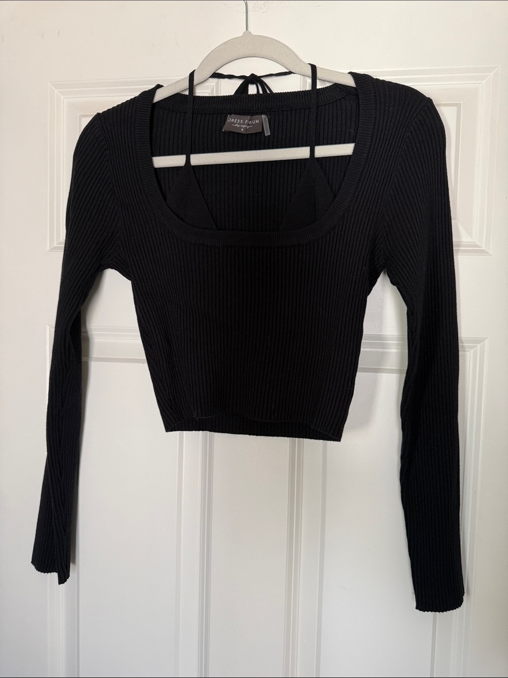 Dress Forum Sweater with Halter
